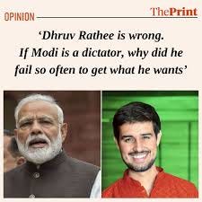 ThePrint | "Content creator Dhruv ...