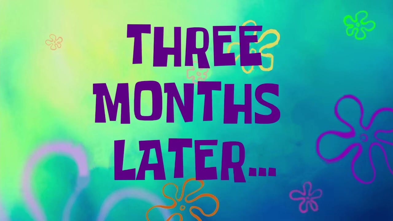 SpongeBob time cards three months later… season 20 #433 - YouTube SpongeBob time cards three months later… season 20 #433 - YouTube