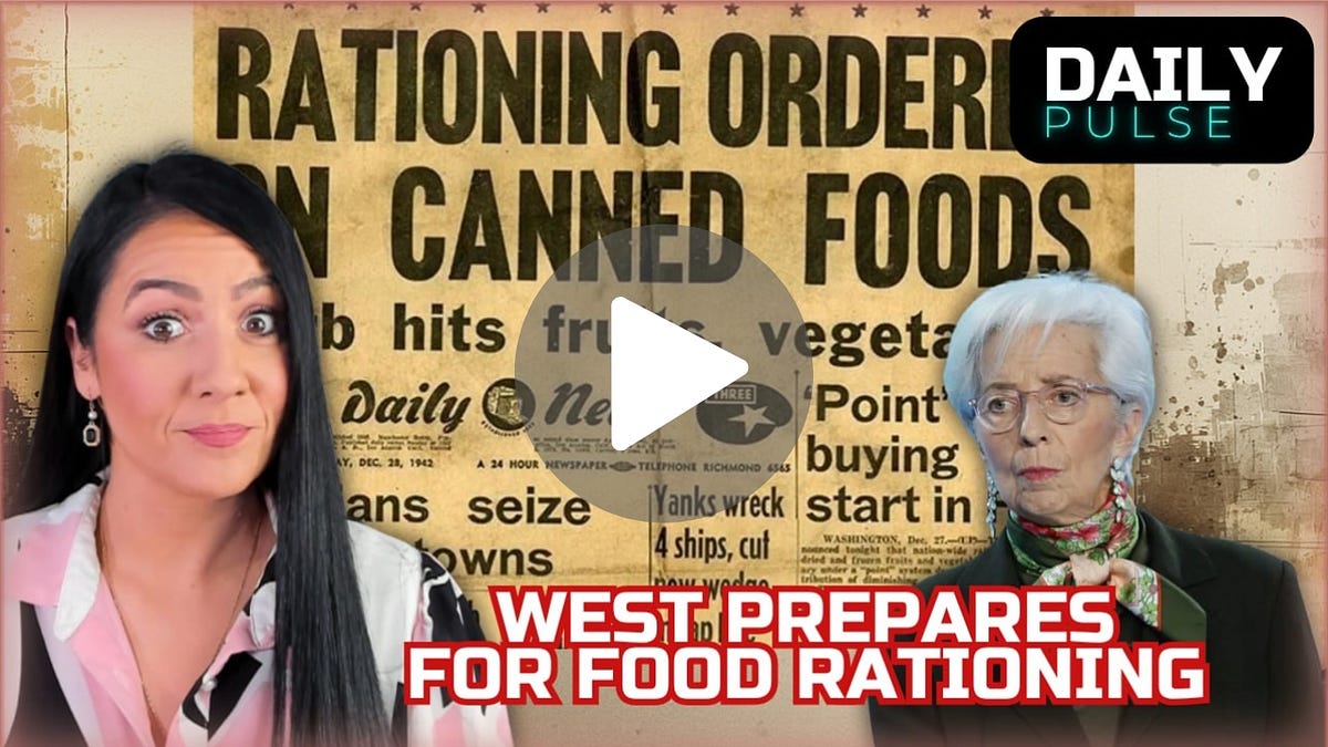 LEAKED: Global Elites Quietly Prepare for Food Rationing as Crisis Escalates | Daily Pulse