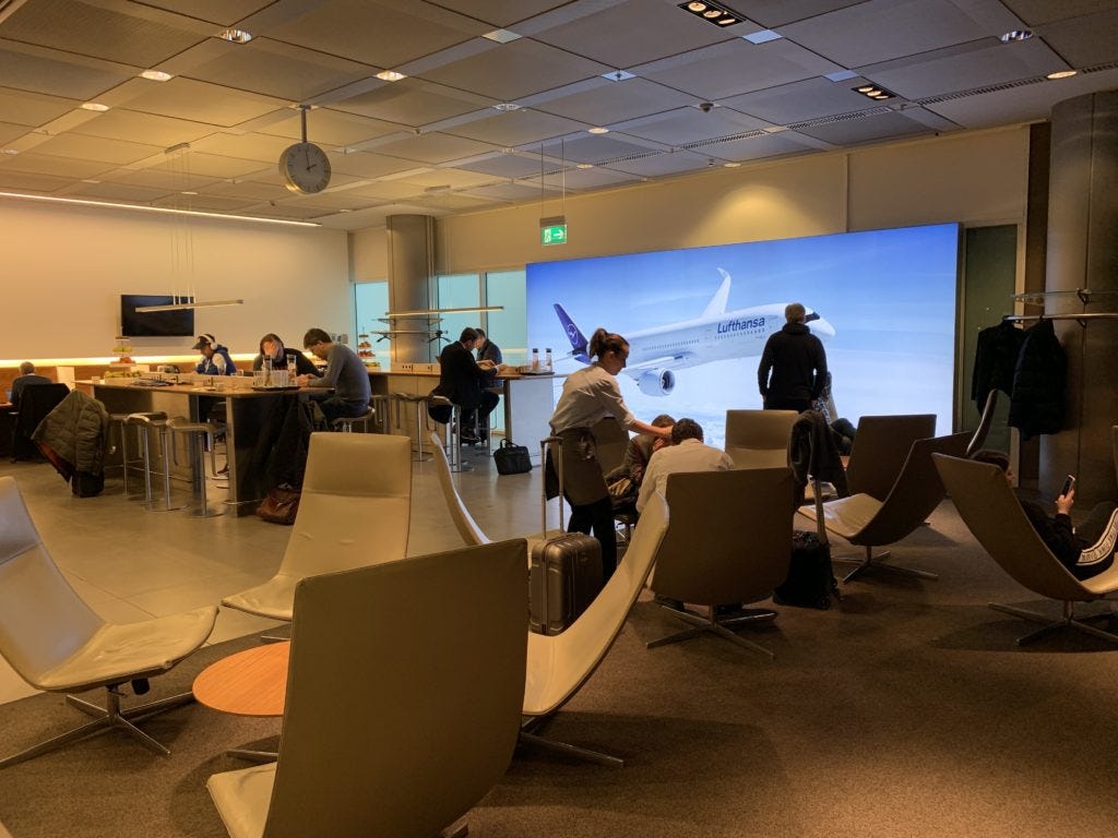 Lufthansa T2 Schengen Munich Senator Lounges