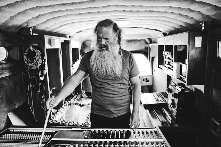 How Rick Rubin and Kanye West make groundbreaking creative work.