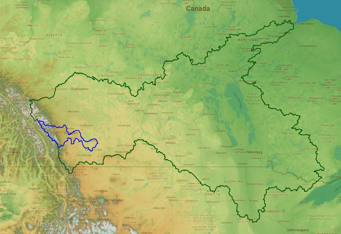 The Bow River Watershed, Alberta, Canada - by Steve Shikaze