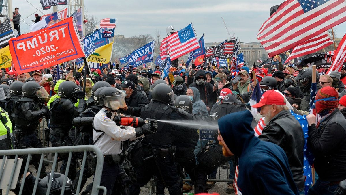 Acting US Capitol Police Chief Says Department 'Failed' During Jan. 6 Riot - NBC Los Angeles