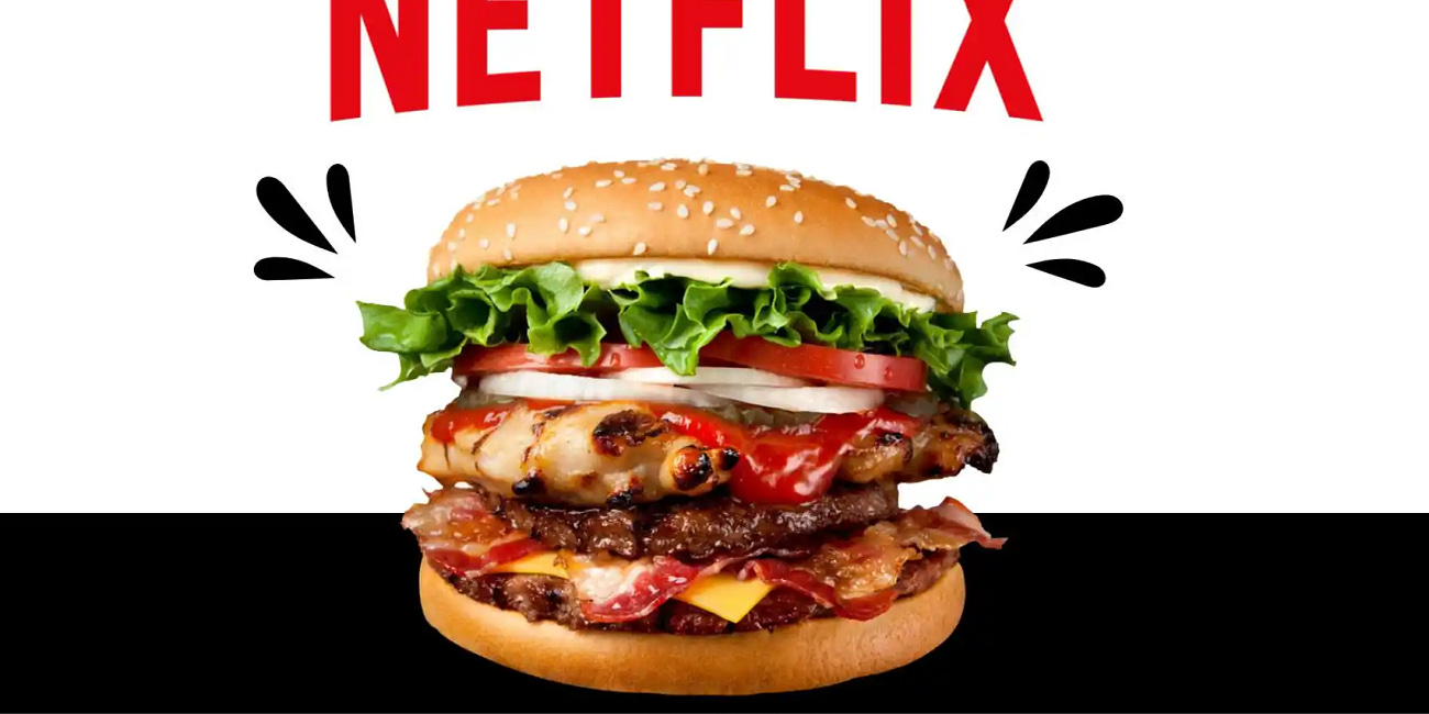 Gourmet cheeseburger: la clave del éxito de Netflix que los medios no alcanzan a entender