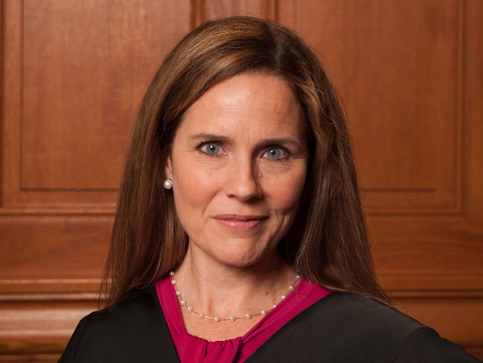 Image: Amy Coney Barrett; US Supreme Court