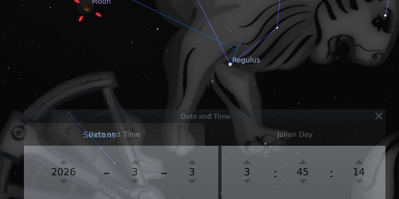 Protoevangelium Blood Moon in the Lion