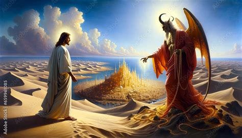 Jesus and the Devil: Overcoming Temptation in the Desert after 40 Days ...