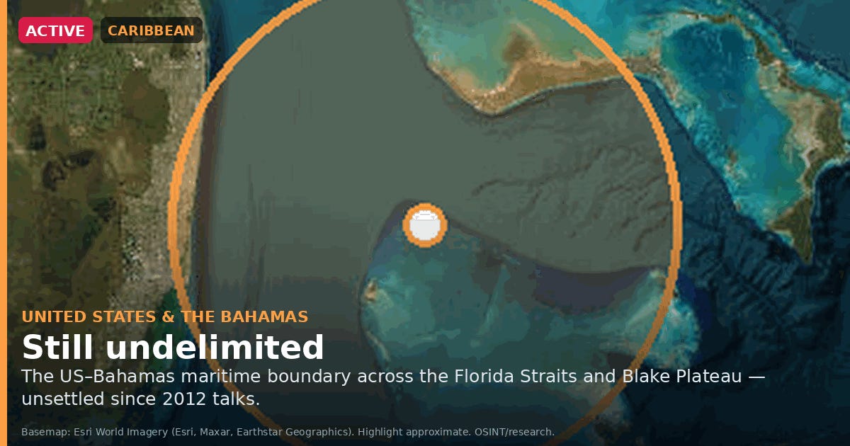 US-Bahamas maritime boundary hero