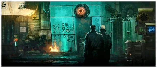 Roy and Leon visit Chew. : r/bladerunner Roy and Leon visit Chew. : r/bladerunner