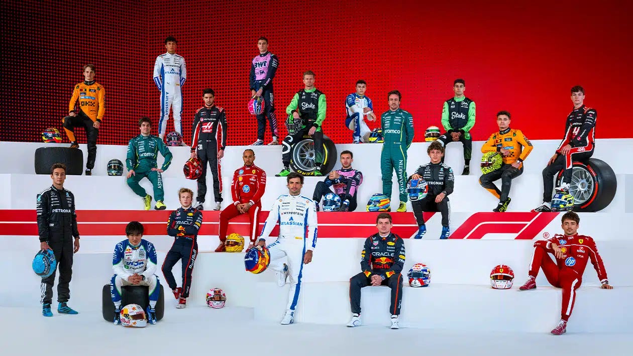 2025 F1 drivers: the new-look grid — rookies, team changes and contracts -  Motor Sport Magazine