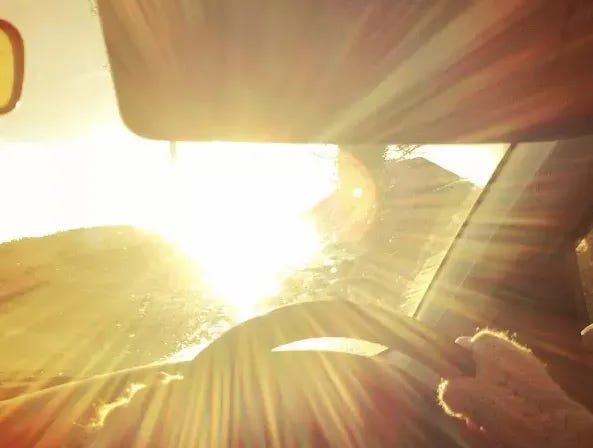 Driving Tips & Advice For Low Winter Sun Conditions | PowerBulbs CA