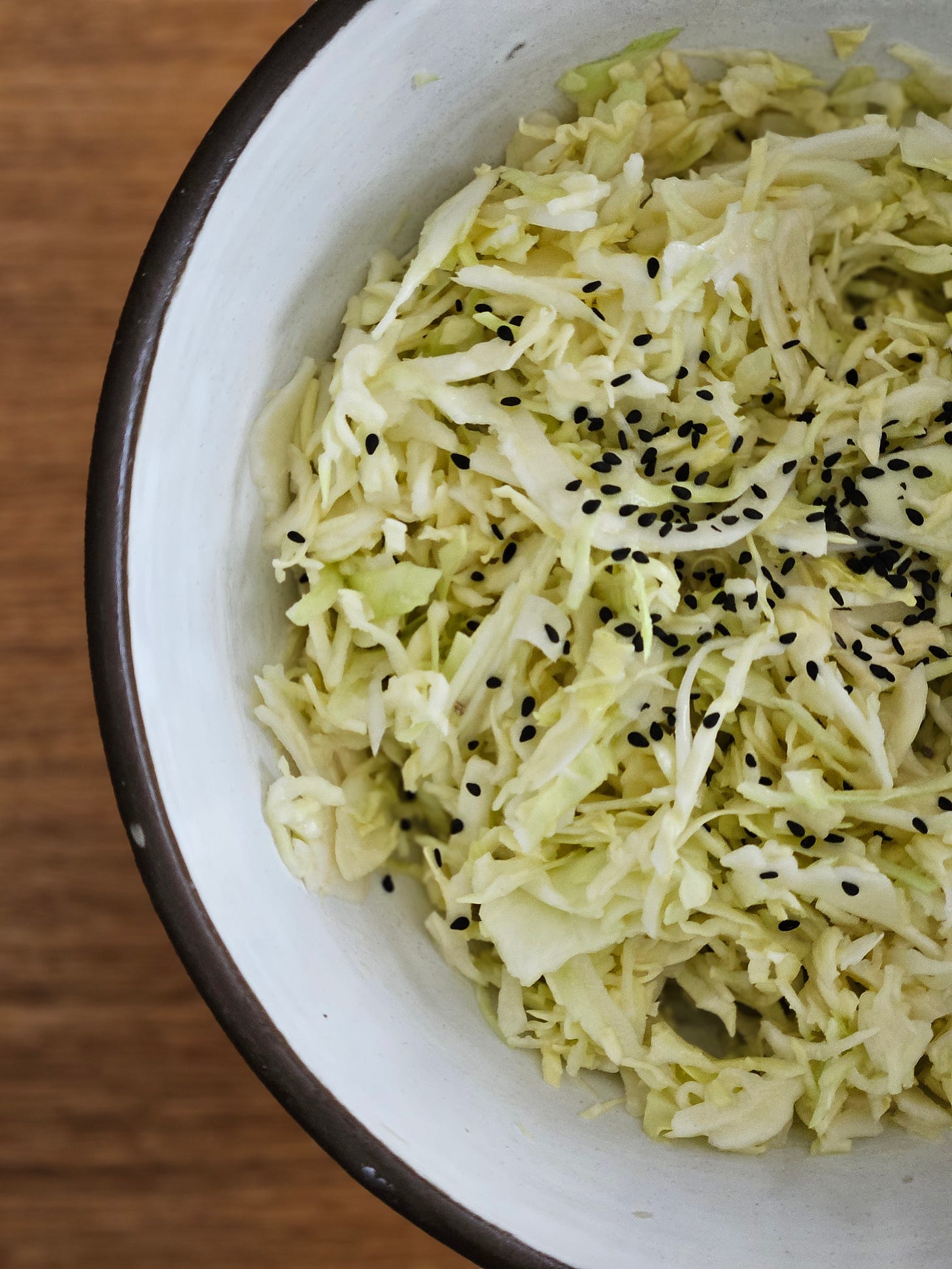 Quand le porc Tonkatsu rencontre la p'tite salade de chou parfaite ...