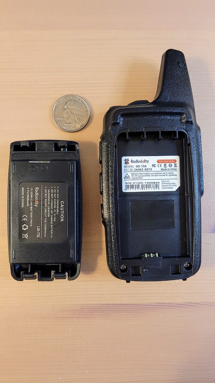 Unboxing and radio views