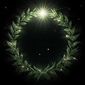 Beginnings and endings are joined into a circle...