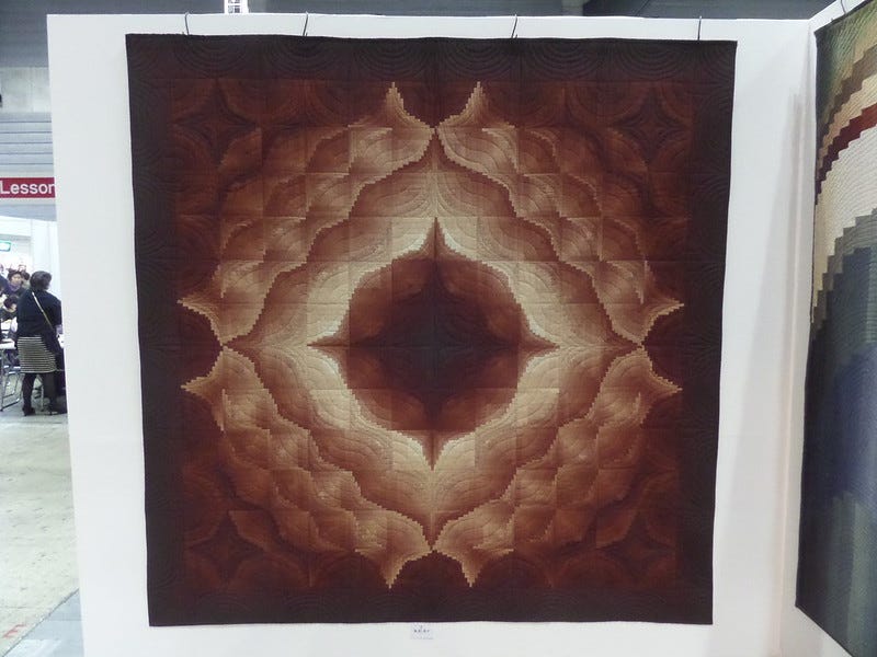 Log Cabin Mandala Quilt Log Cabin Mandala Quilt
