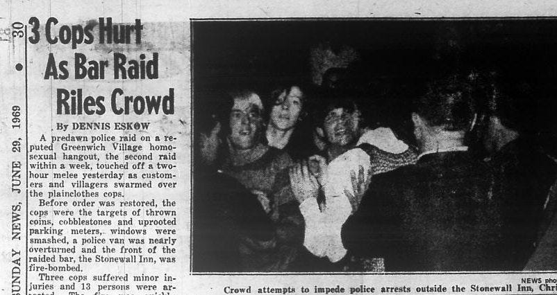 Image result for the stonewall riots