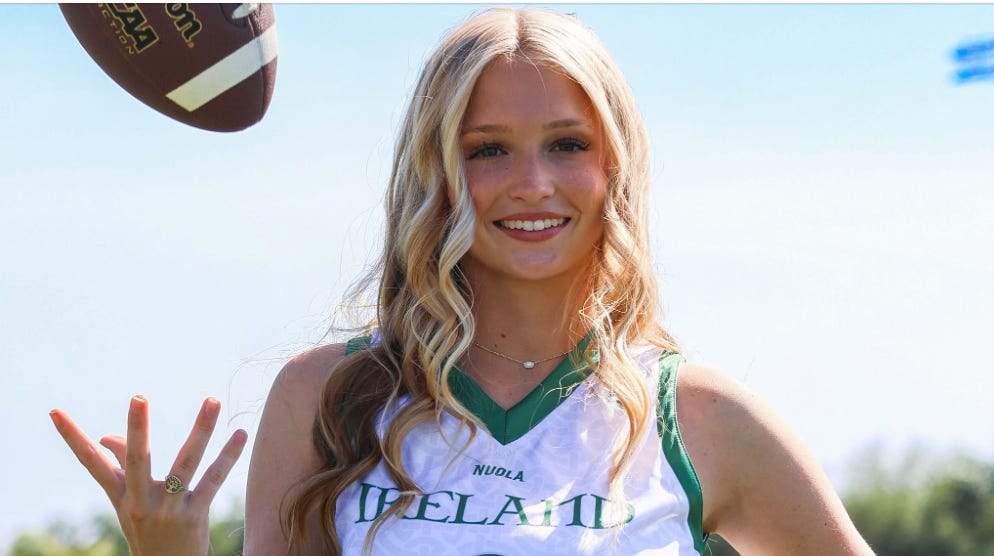 Braden River Graduate Earns Spot on Ireland’s National Flag Football Team