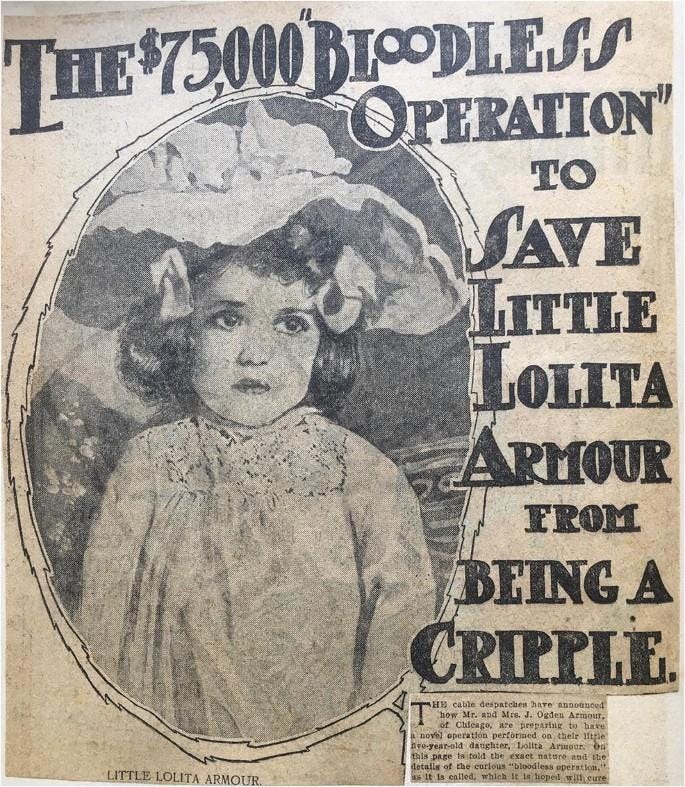 Adolf Lorenz and the Lolita Armour Case | International Orthopaedics