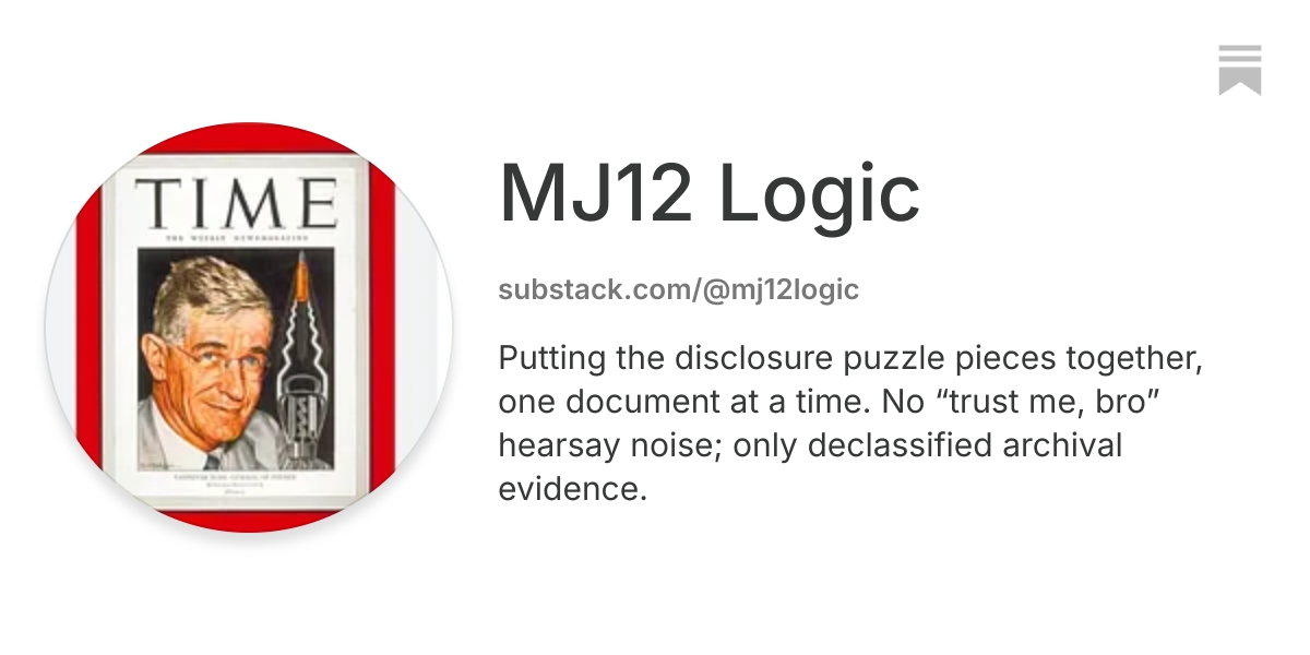 MJ12 Logic | Substack