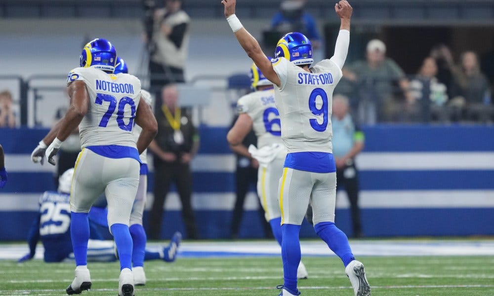 Matthew Stafford reminded everyone just how tough (and clutch) he is