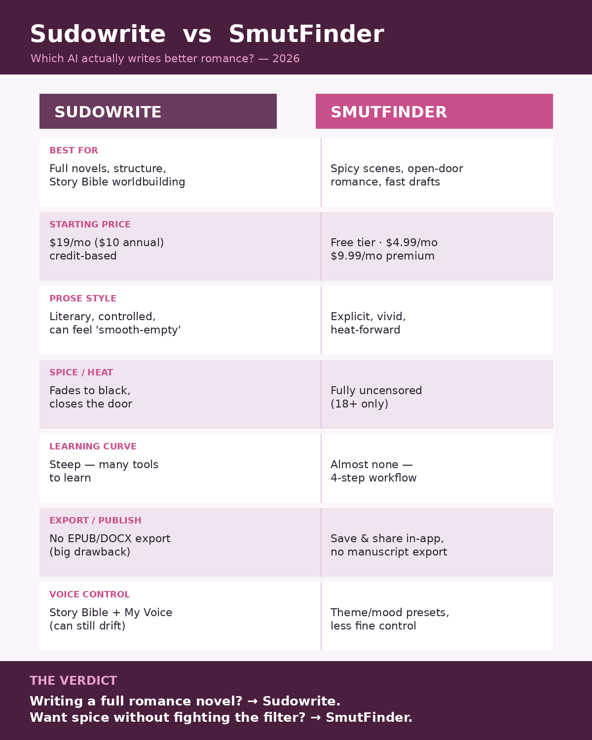 sudowrite review- smutfinder win sudowrite review- smutfinder win