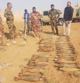 Mortar shells found north of Mosul (Twitter account of the Popular Mobilization Directorate, October 25, 2022) The Meir Amit Intelligence and Terrorism Information Center's Spotlight on Global Jihad (October 20-26, 2022)