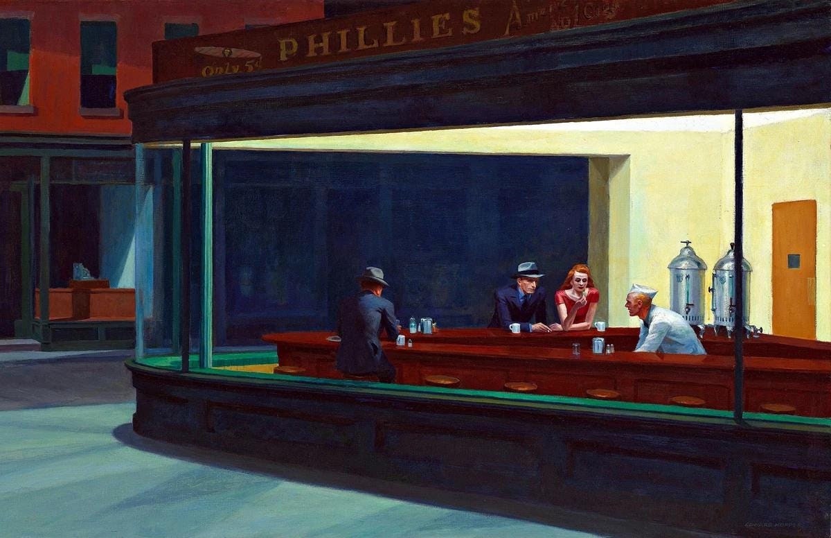 Edward Hopper Nighthawks In Art Prints for sale | eBay