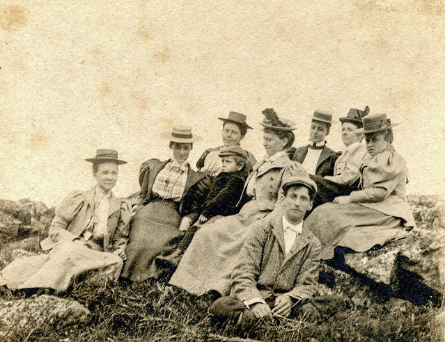 People on Mount Watatic