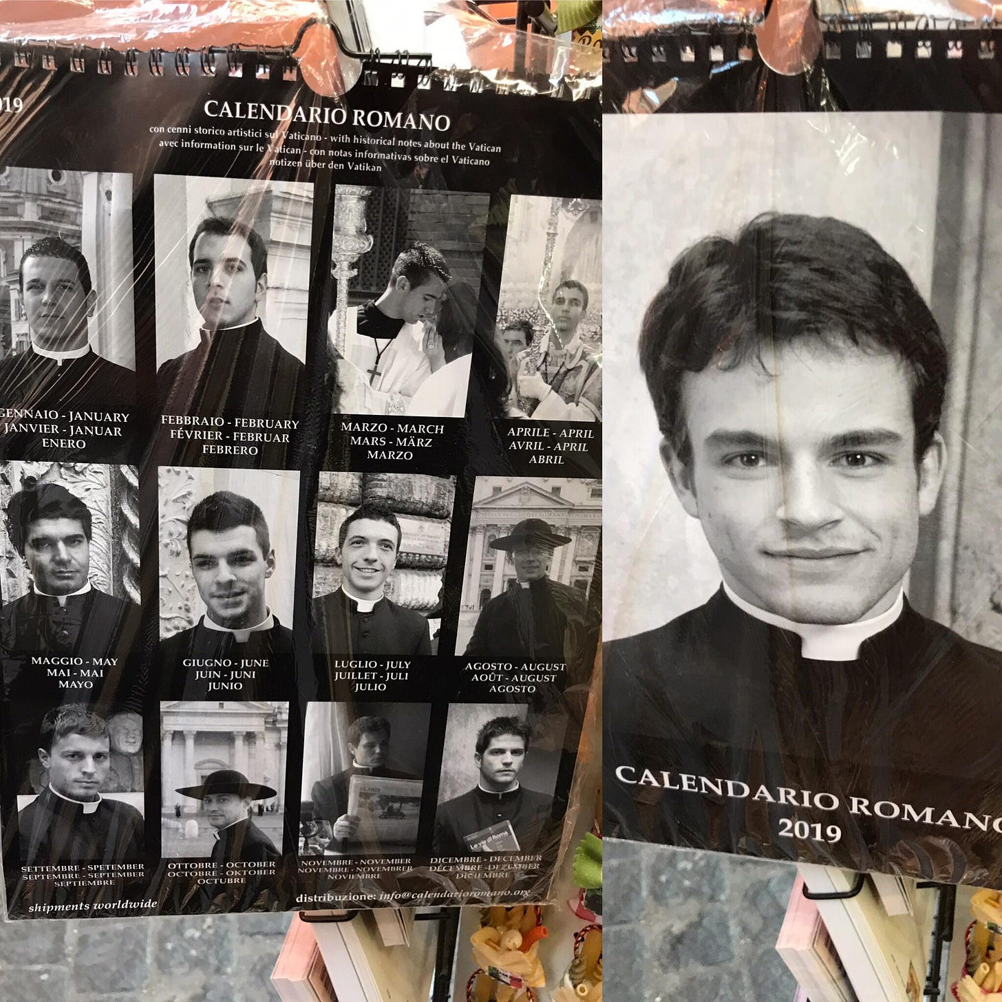 Hot Priests of 2019 Calendar : r/rome