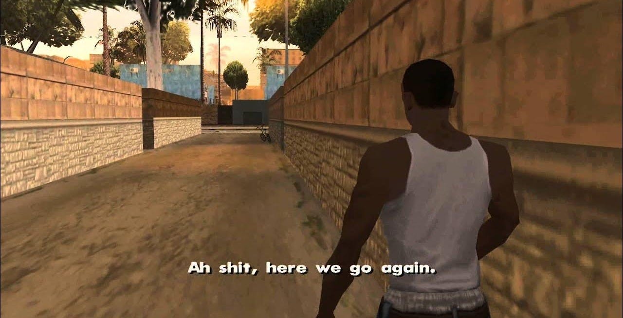 GTA San Andreas - Ah shit, here we go again.