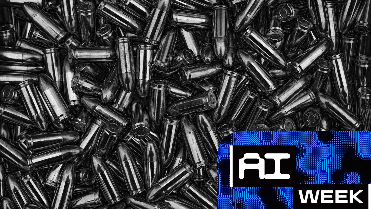 Silver bullets with AI Week logo