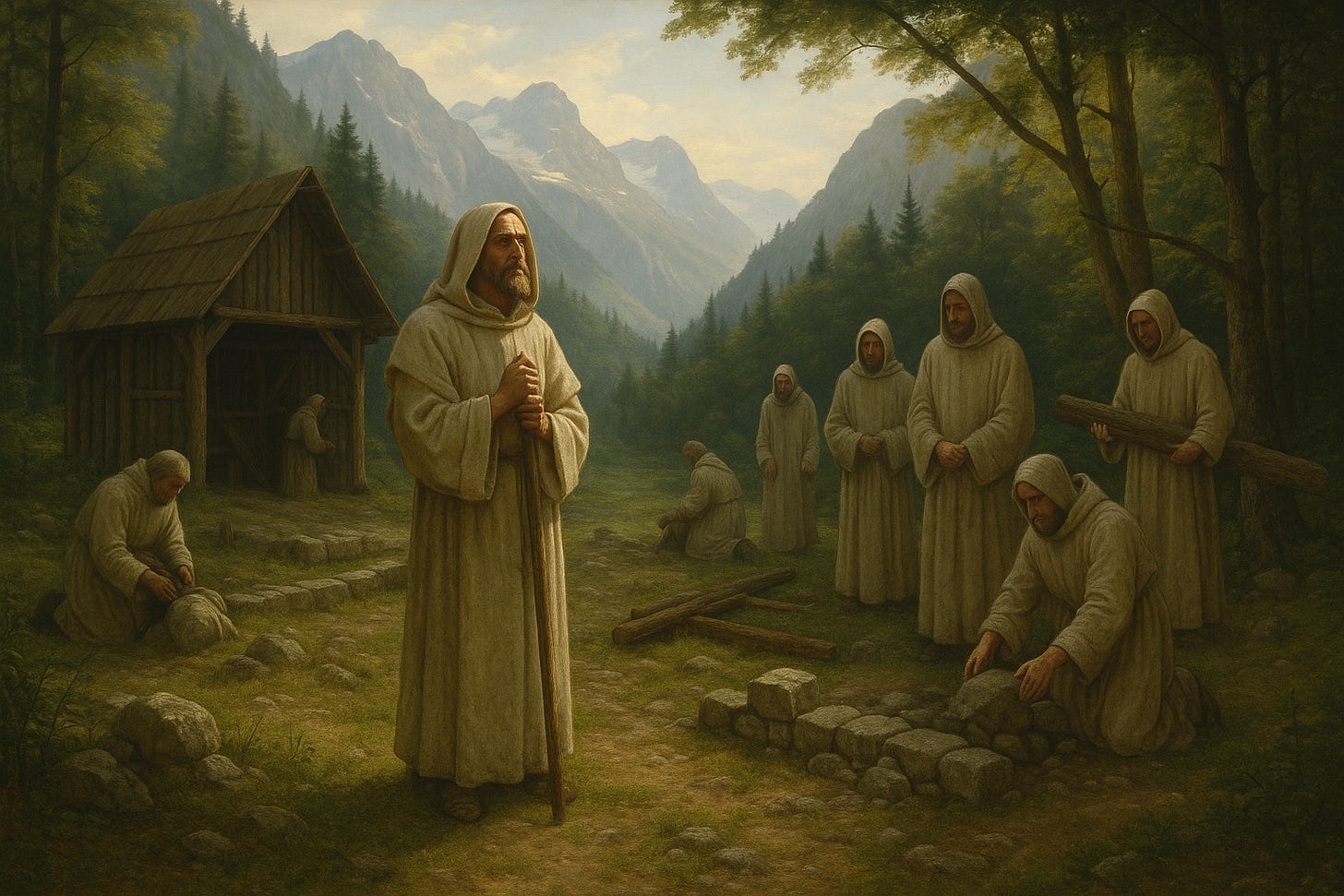 Founding of the Carthusian Order by Saint Bruno