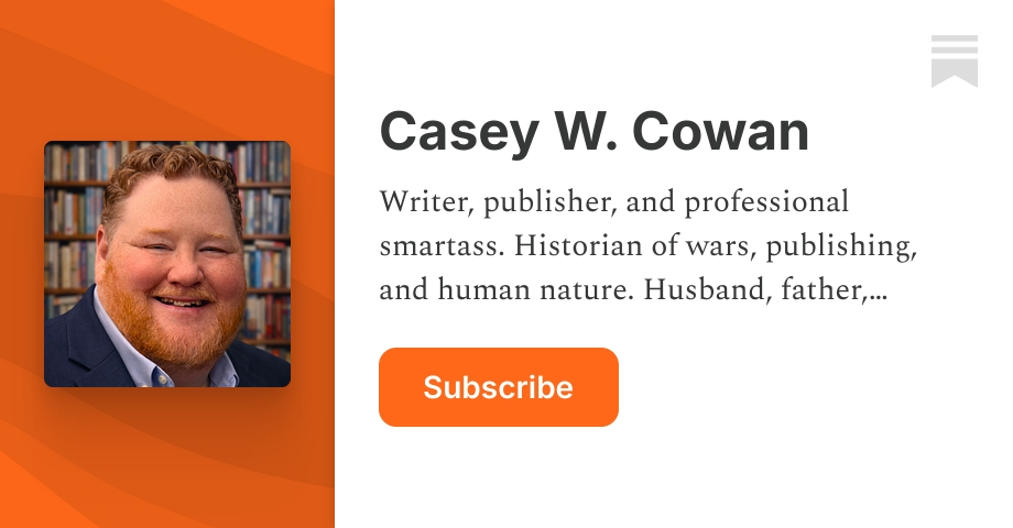 Casey W. Cowan | Substack