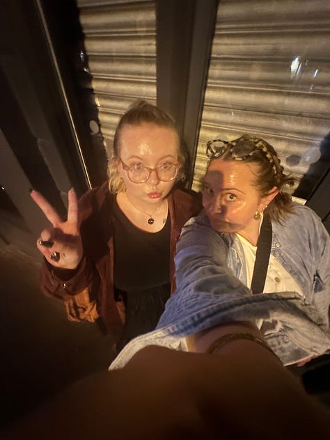 Pictures of Sydney and Lauren in Dublin and Cork