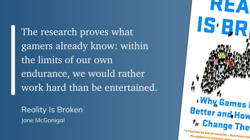 reality is broken quote