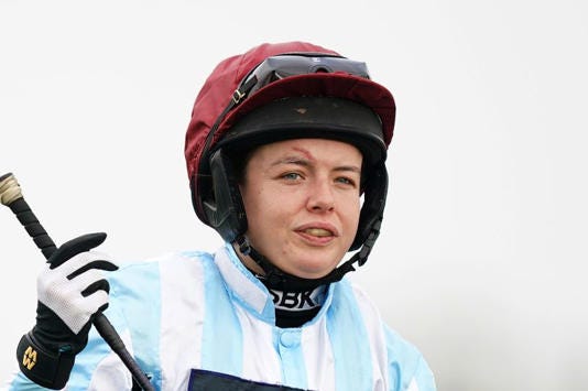 Page Fuller at Worcester racecourse