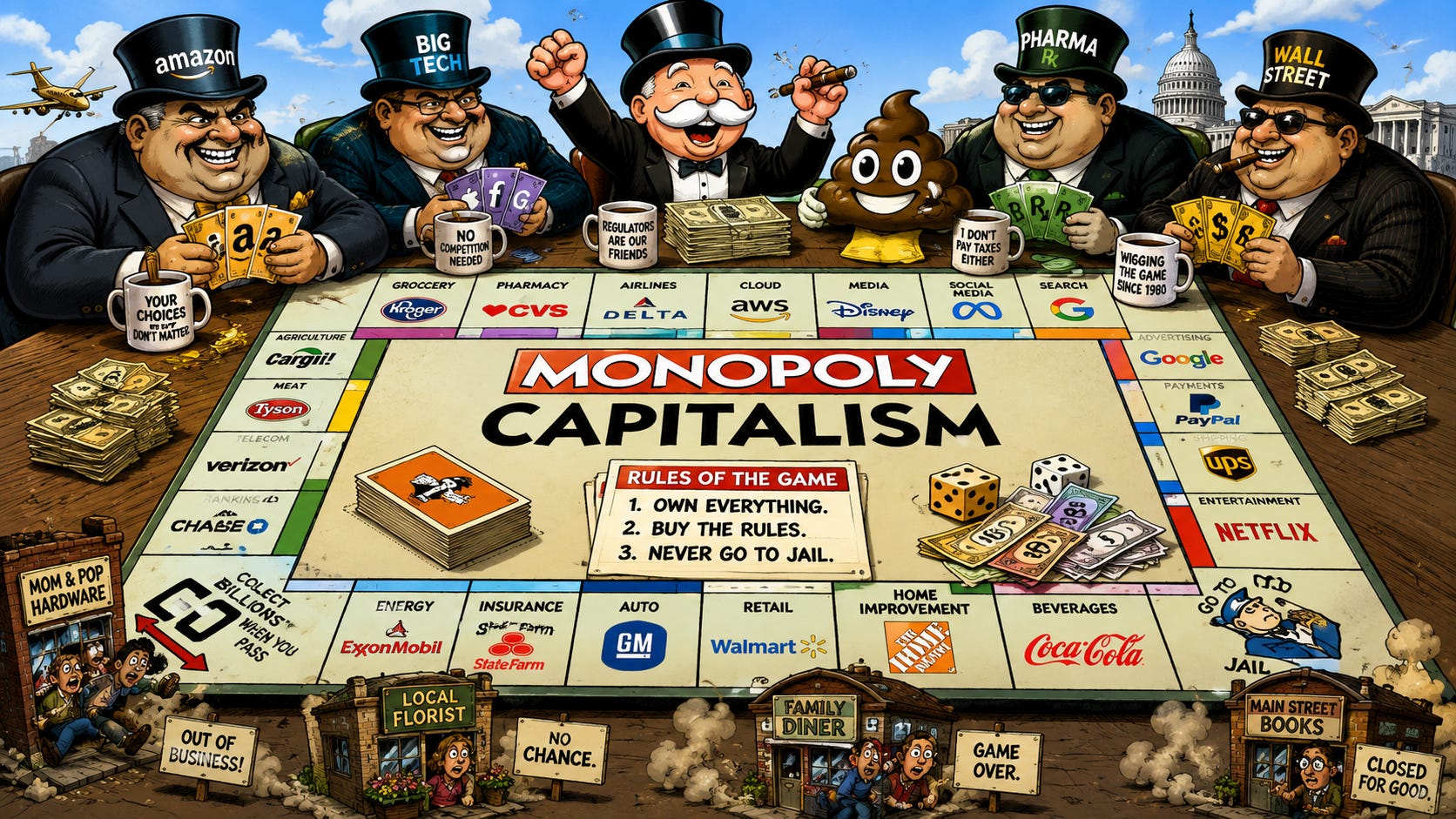 America in Decline: Monopoly Capitalism