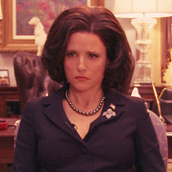 julia louis dreyfus selina meyer gif | WiffleGif