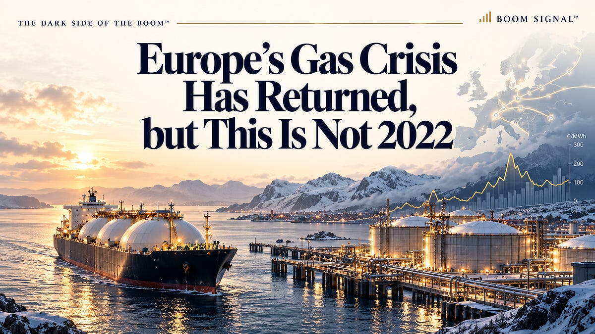 Europe Faces Renewed Gas Crisis, Differences from 2022 Noted Europe Faces Renewed Gas Crisis, Differences from 2022 Noted