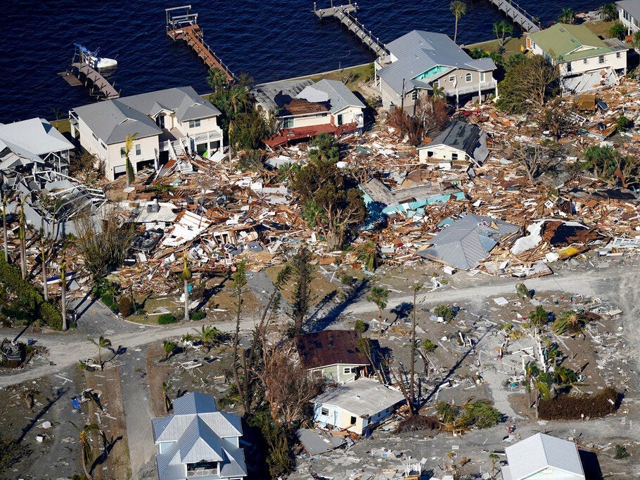 Snowbirds Returned to Florida to See Damage of Hurricane Ian
