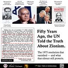 Fifty Years Ago, the UN Told the Truth About Zionism.