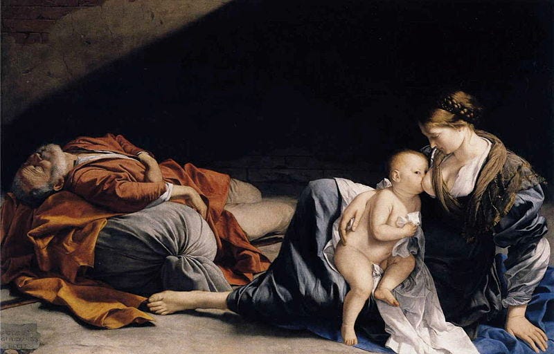 File:Orazio Gentileschi - Rest on the Flight to Egypt.JPG