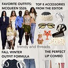 trendy and threads. | your cool girl moodboard