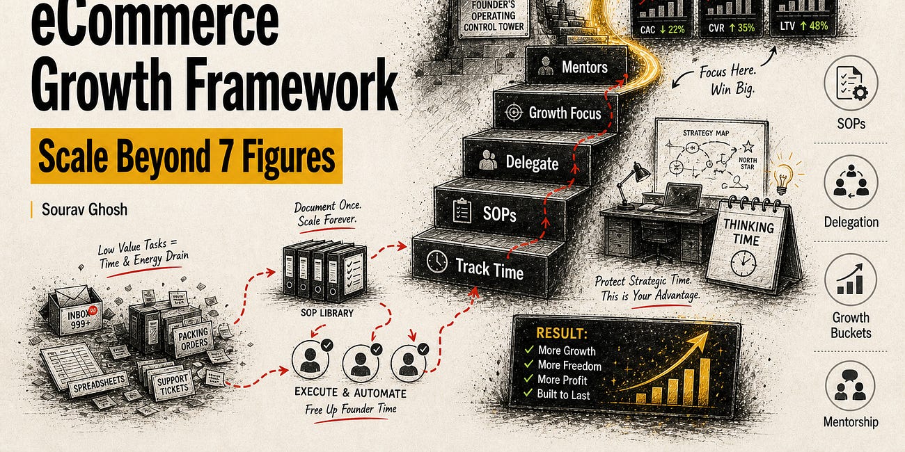 Bootstrapped eCommerce founders: Unlocking the eCommerce Growth Strategies to Scale Beyond 7 Figures