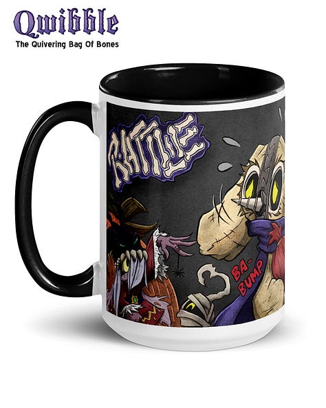 Qwibble Halloween Mugs