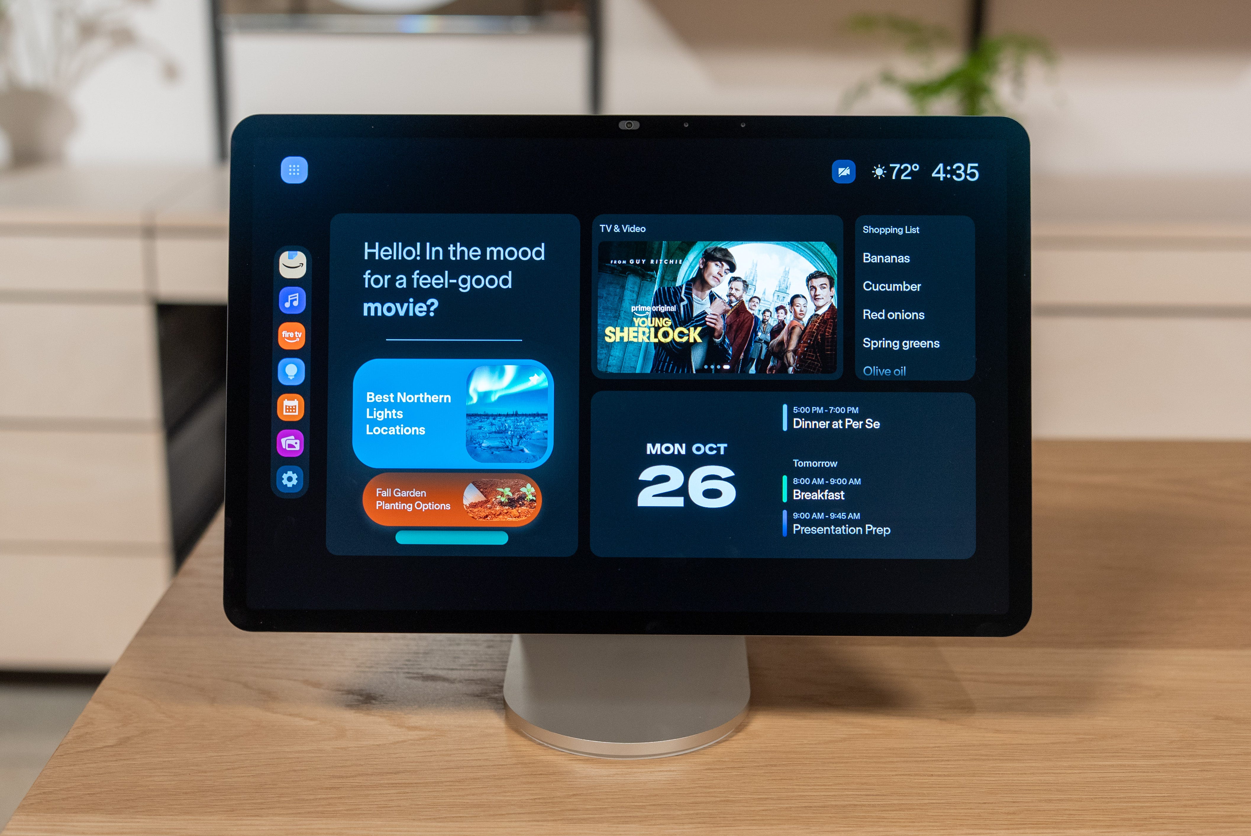 The Amazon Echo Show 16 is a 2x larger smart home screen than the Apple ...