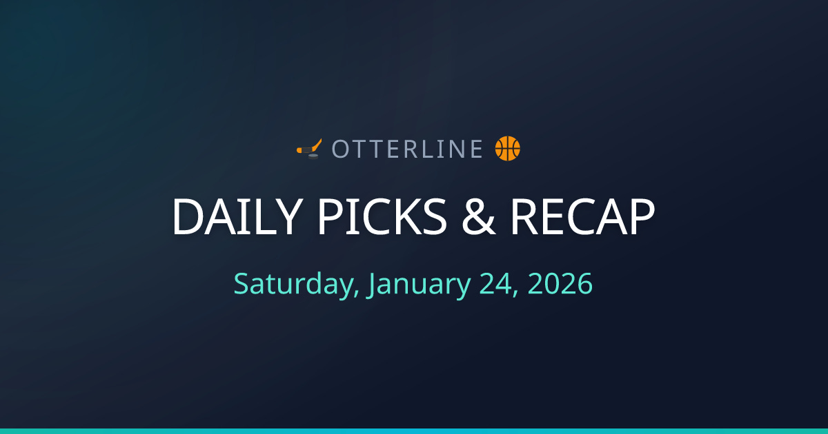 Daily Betting Insights: Saturday, January 24, 2026 | NHL & NBA Picks