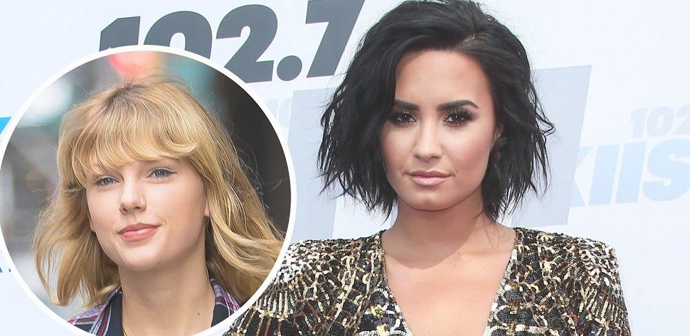 Taylor Swift silences Demi Lovato and Kim Kardashian timeline 2016 images Taylor Swift silences Demi Lovato and Kim Kardashian timeline 2016 images