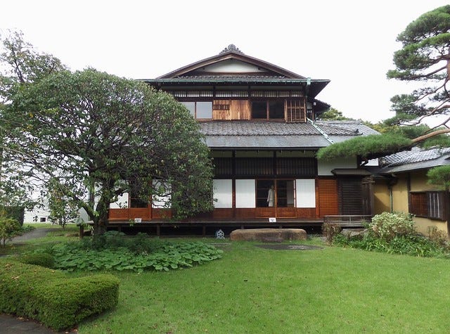 House of Korekiyo Takahashi from the Garden House of Korekiyo Takahashi from the Garden