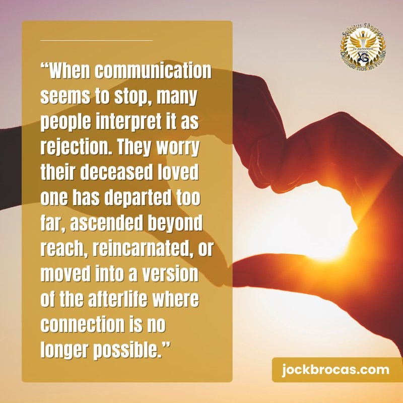 When loved ones stop communicating When loved ones stop communicating